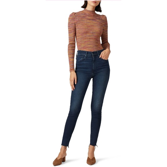 Levi's Mile High Super Skinny Jeans Women's Size 24 Black Wash Distressed - Picture 1 of 10